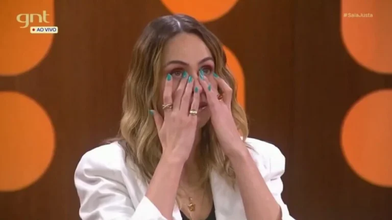 Ana Paula Renault chora ao falar da morte do pai: “Estou sobrevivendo e vivendo”