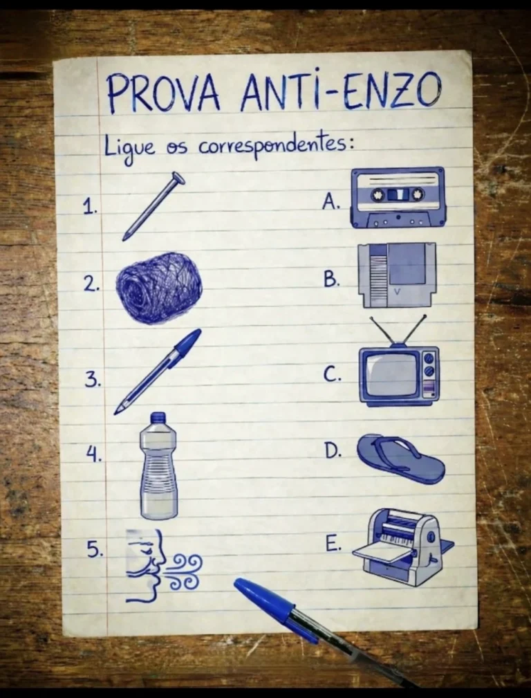 Prova Anti-Enzo: desafio viral revela quem é ‘raiz’ e conhece as gambiarras da era analógica