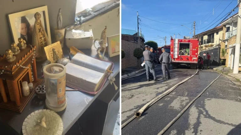 Pai de MC Gui mostra bíblia intacta após incêndio em casa: “Fé não queimou”