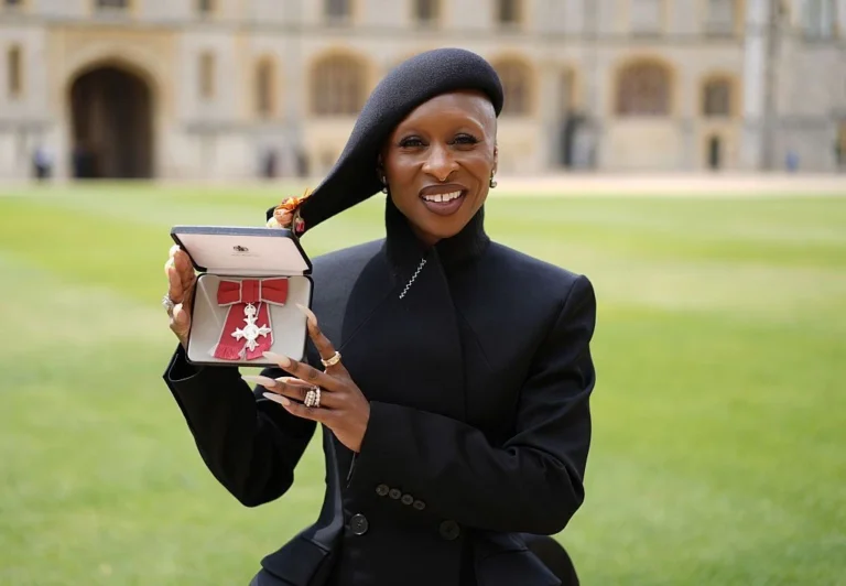 Cynthia Erivo recebe honraria real da monarquia britânica; veja