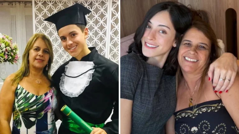 Bella Longuinho posta fotos com a mãe antes e depois da transição; veja