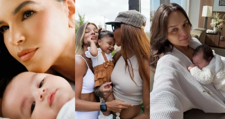 Veja quais famosas comemoram o Dia das Mães pela 1ª vez em 2026; veja fotos