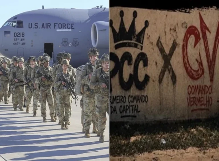 EUA não descarta ação militar contra PCC e CV e alerta preocupa o Brasil