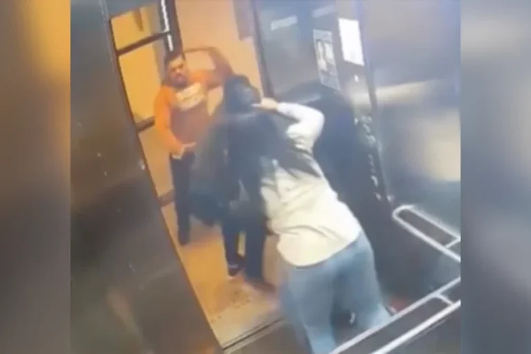 Homem dá pauladas em agressor e impede namorada de ser morta a facadas. Veja vídeo