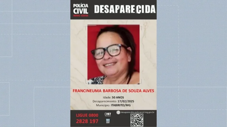 Mulher dada como desaparecida em MG foi morta pelo próprio marido, conclui polícia