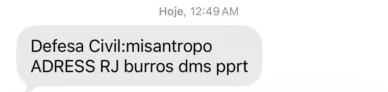 Falso alerta da Defesa Civil foi enviado por credenciais de agentes do Pará