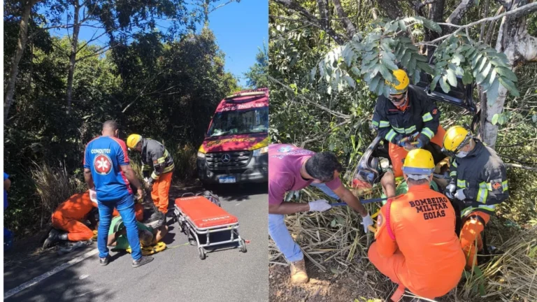 Pai e esposa morreram em acidente em Goiás; motorista sobreviveu por 3 dias