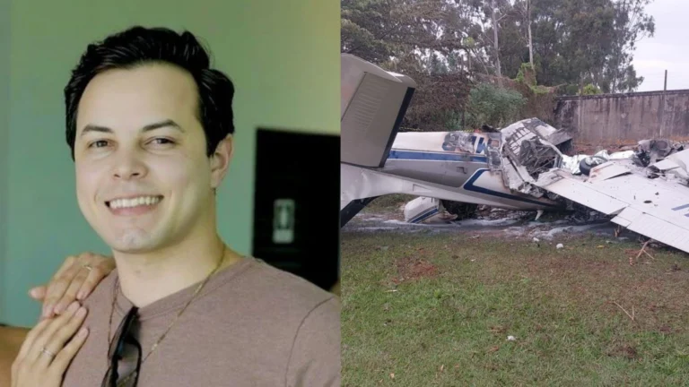 Sobrevivente de queda de avião no interior de SP recebe alta do hospital