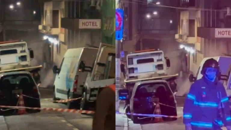 Vídeo: após explosão no Jaguaré, vazamento de gás interdita rua no Centro