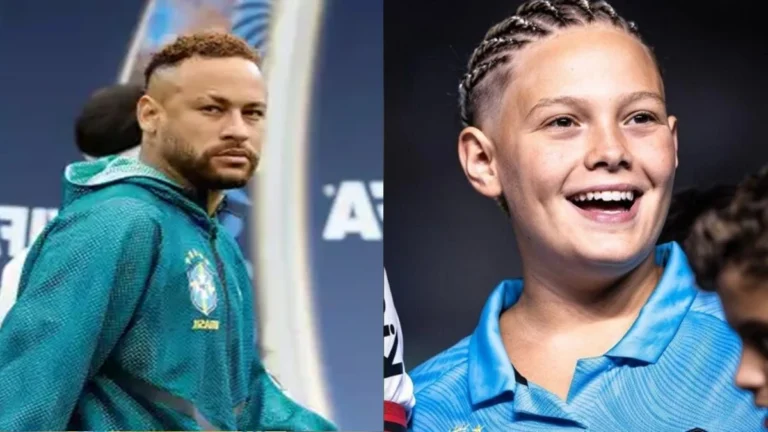 Filho de Neymar é impedido de chegar perto do pai no gramado; entenda