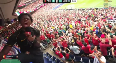 Speed vai à loucura com gol de Cristiano Ronaldo na Copa; veja