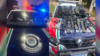 Após tiroteio contra polícia, veículo invade condomínio em Indaiatuba