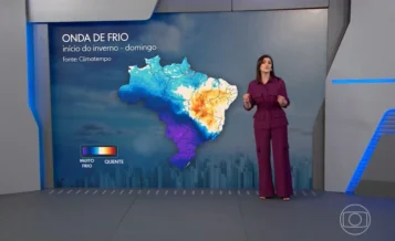 Primeira onda de frio do inverno deve começar no fim de semana e vai derrubar temperaturas no Centro-Sul; veja previsão