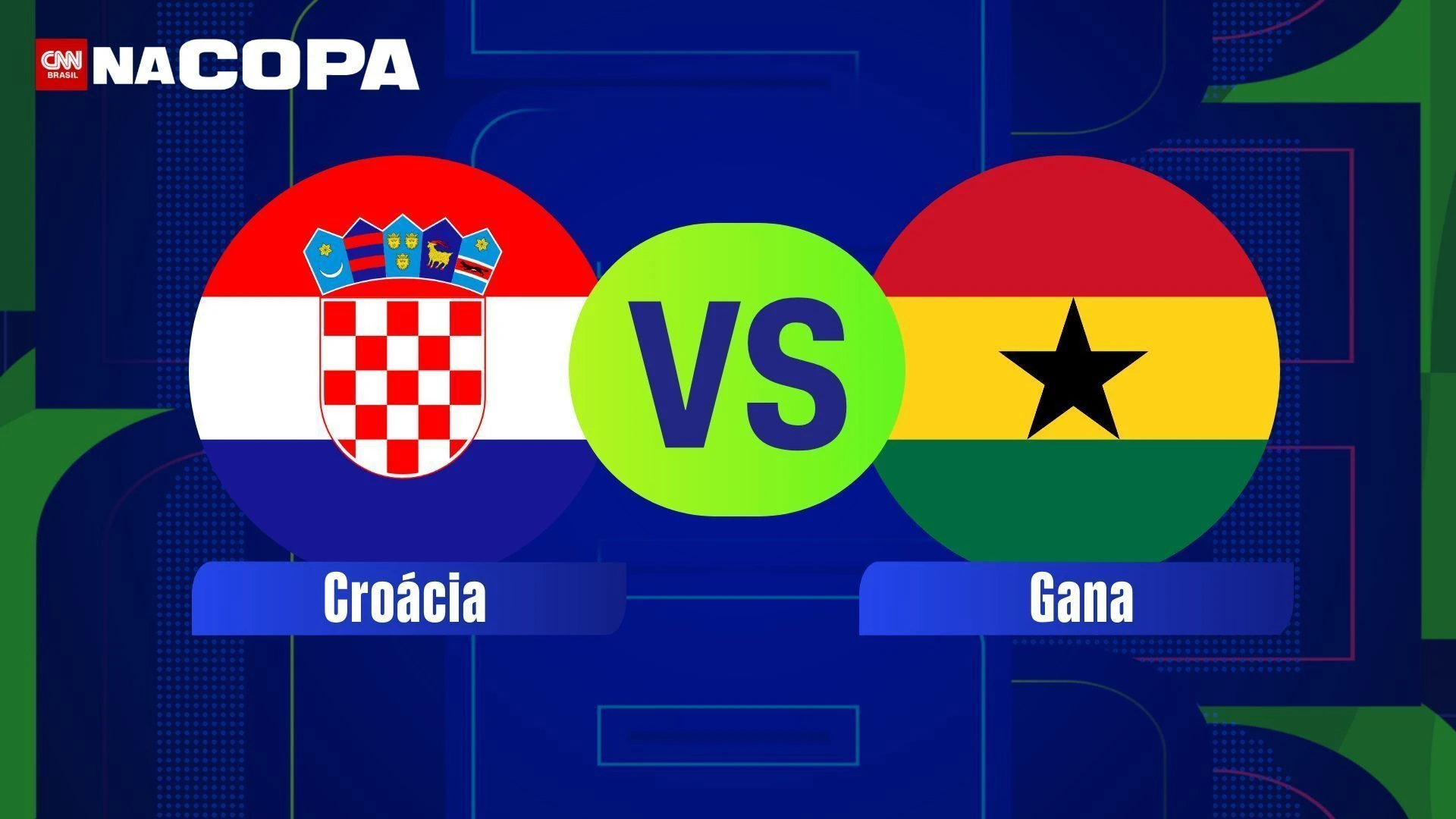 Croácia x Gana: horário e onde assistir ao jogo da Copa do Mundo