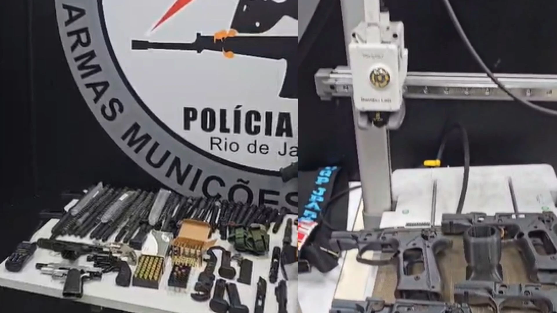 Polícia apreende impressora 3D usada para fabricar armas no RJ