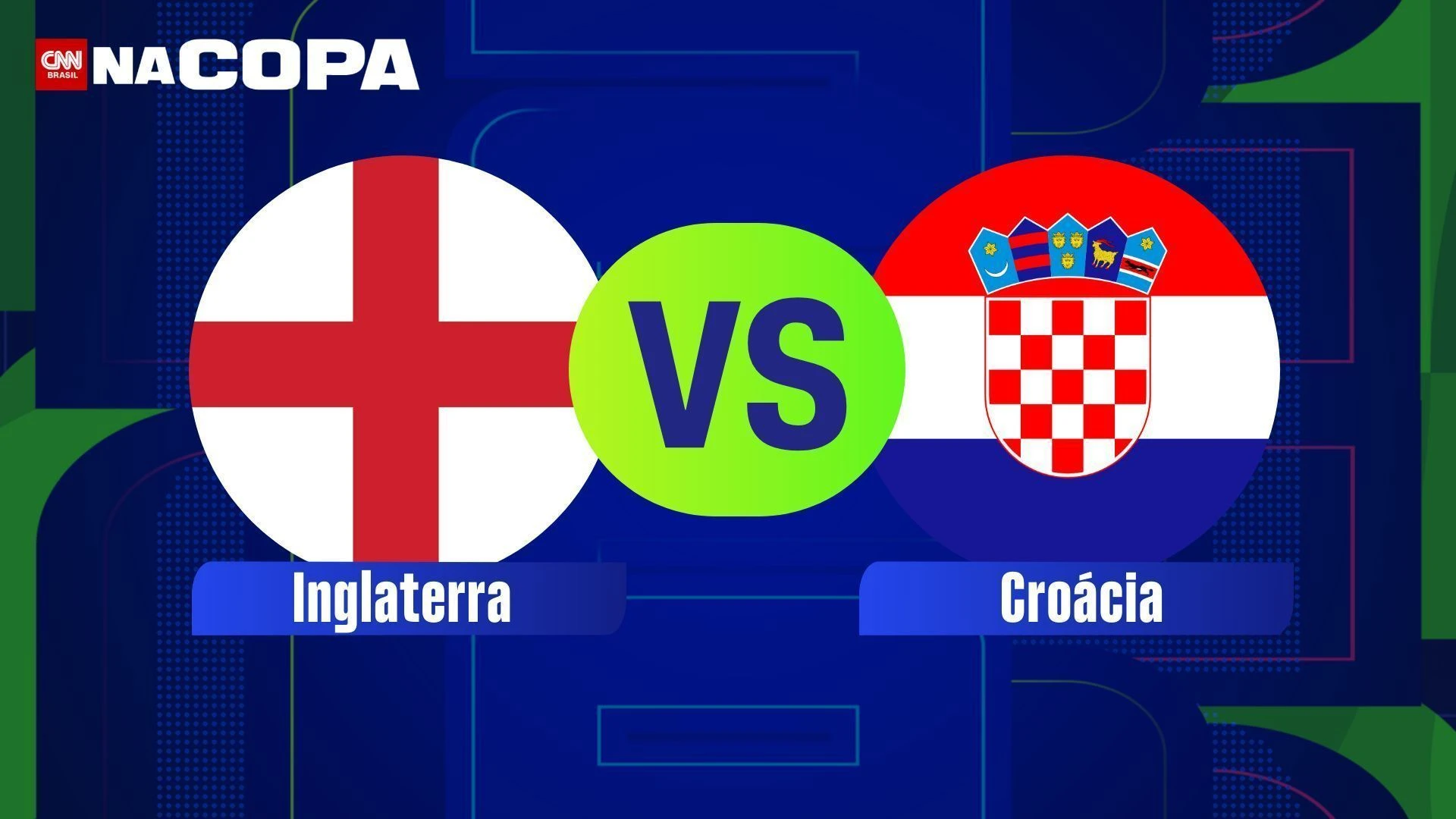 Inglaterra x Croácia: horário e onde assistir à Copa do Mundo
