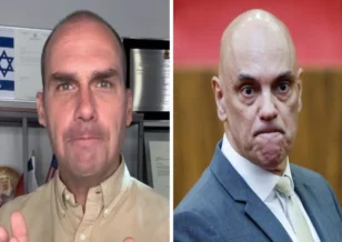 Eduardo Bolsonaro ataca Moraes e faz declaração polêmica após parecer da Justiça Italiana