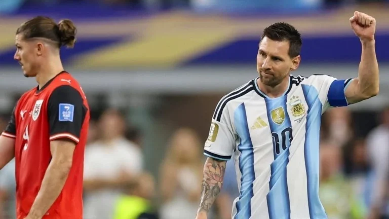 Messi faz história, Argentina vence Áustria e vai ao mata-mata da Copa