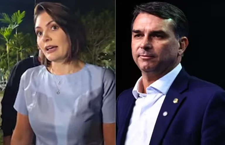 Michelle deixa recado misterioso e sugere saber algo comprometedor sobre Flávio