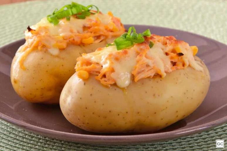 Receitas de batata assada para o jantar