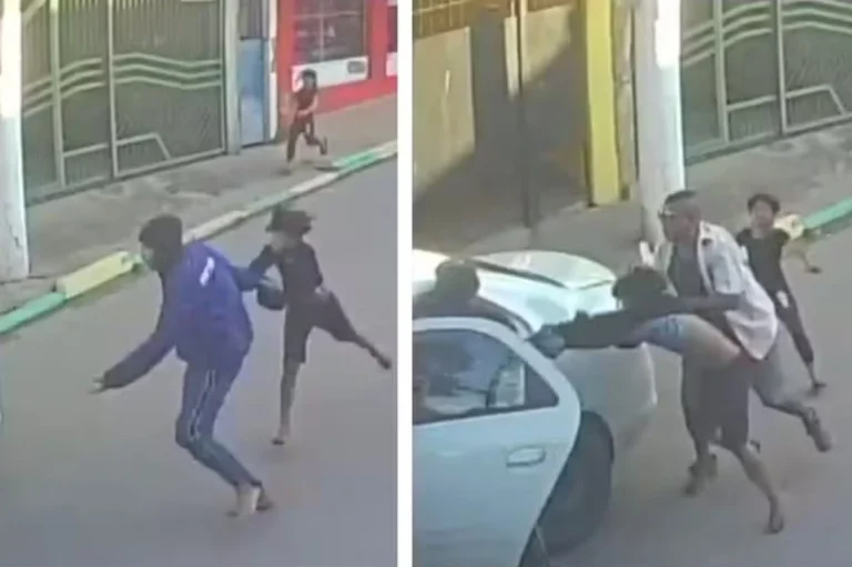 Vídeo: Morador age rápido e impede sequestro de criança em plena luz do dia em SP