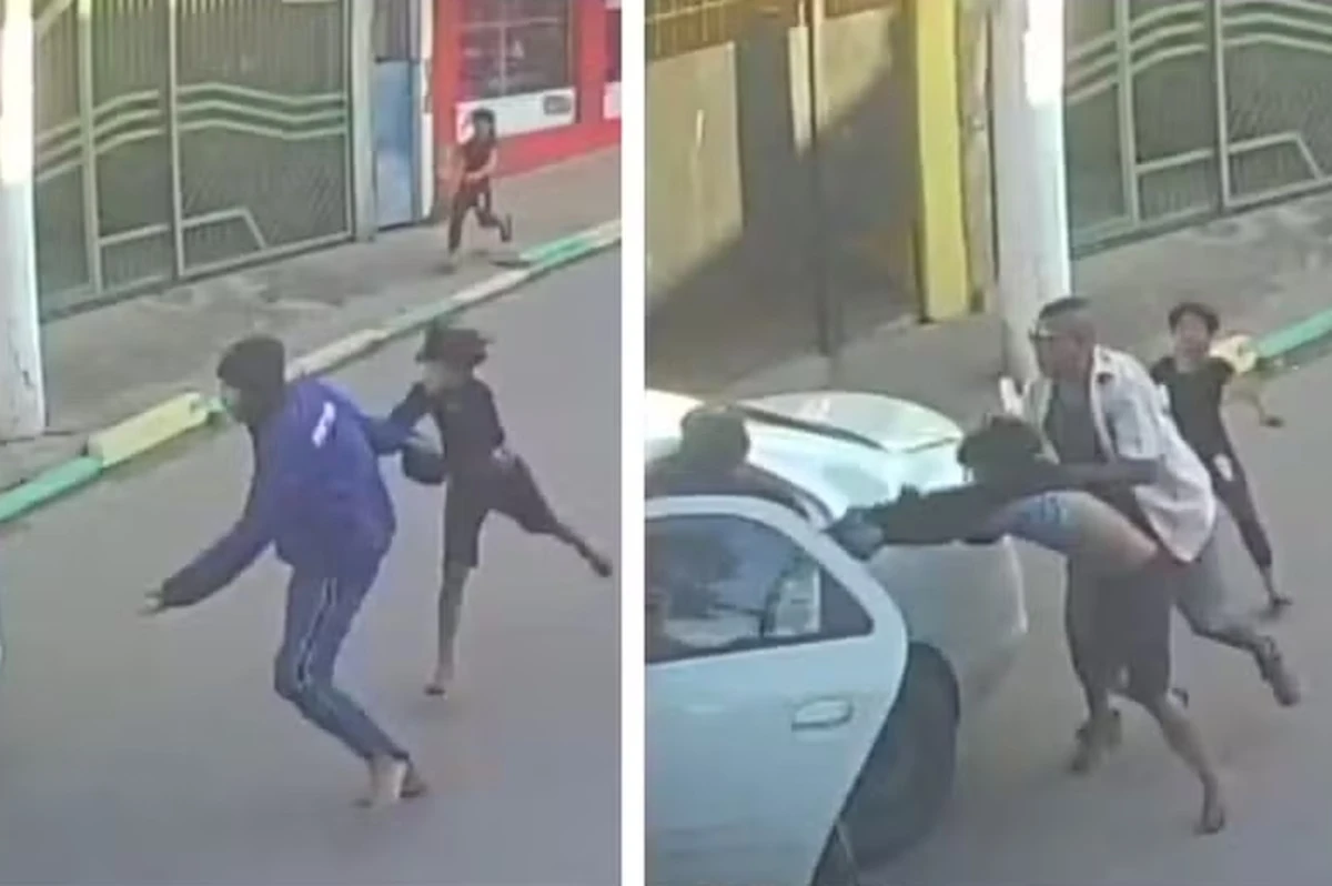 Vídeo: Morador age rápido e impede sequestro de criança em plena luz do dia em SP