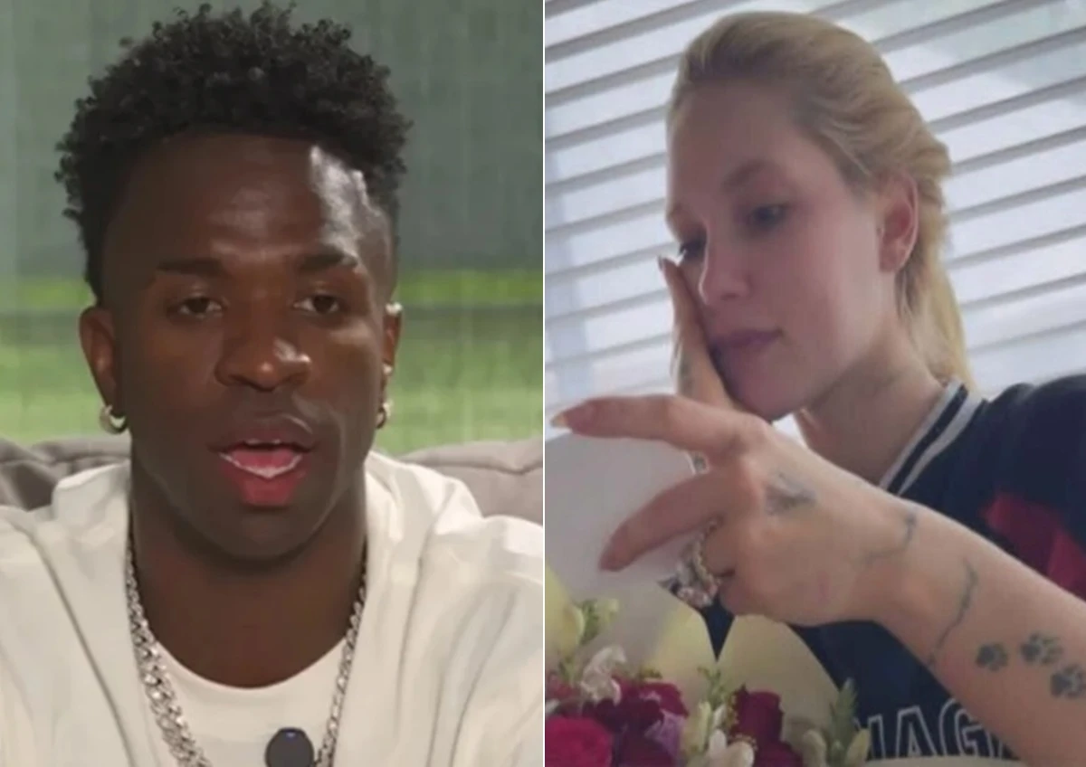Internet vai à loucura após Virginia receber flores e Vini Jr se manifestar