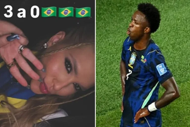 Virginia reage a post de Vini Jr. após atacante revelar para quem dedicou o gol e web entra em alerta