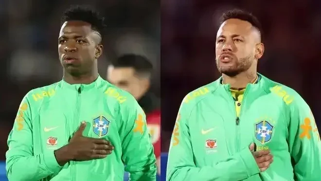 Vini Jr. dispara e Neymar despenca em valor de mercado na Seleção