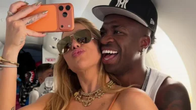 Virginia apaga fotos com Vini Jr. cerca de um mês após término