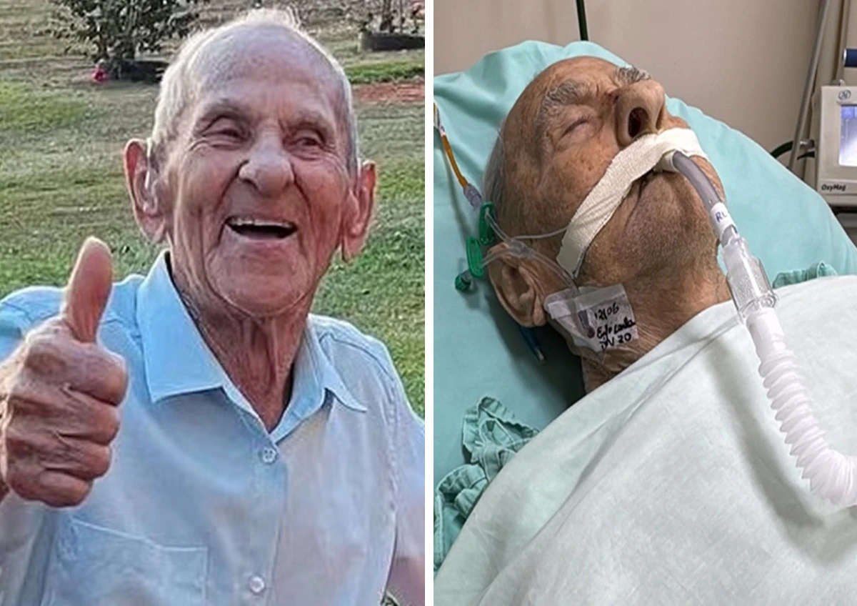 Vovô Anésio sofre parada cardiorrespiratória e é internado às pressas na UTI