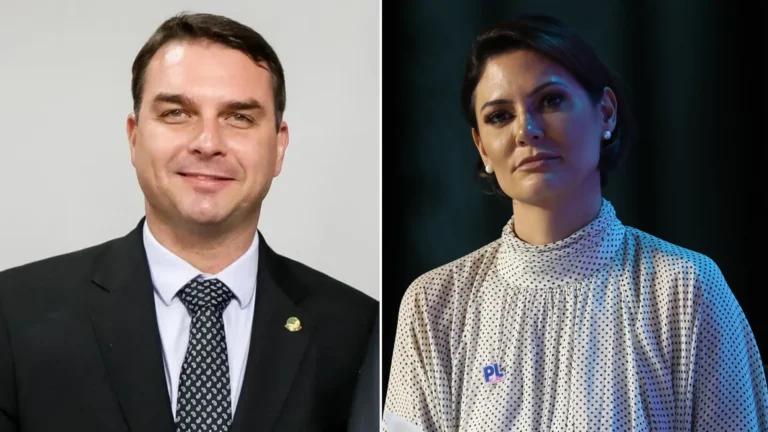 Aliados de Flávio veem risco em candidatura de Michelle ao Senado