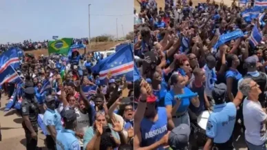 Cabo Verde desembarca com festa após campanha histórica na Copa