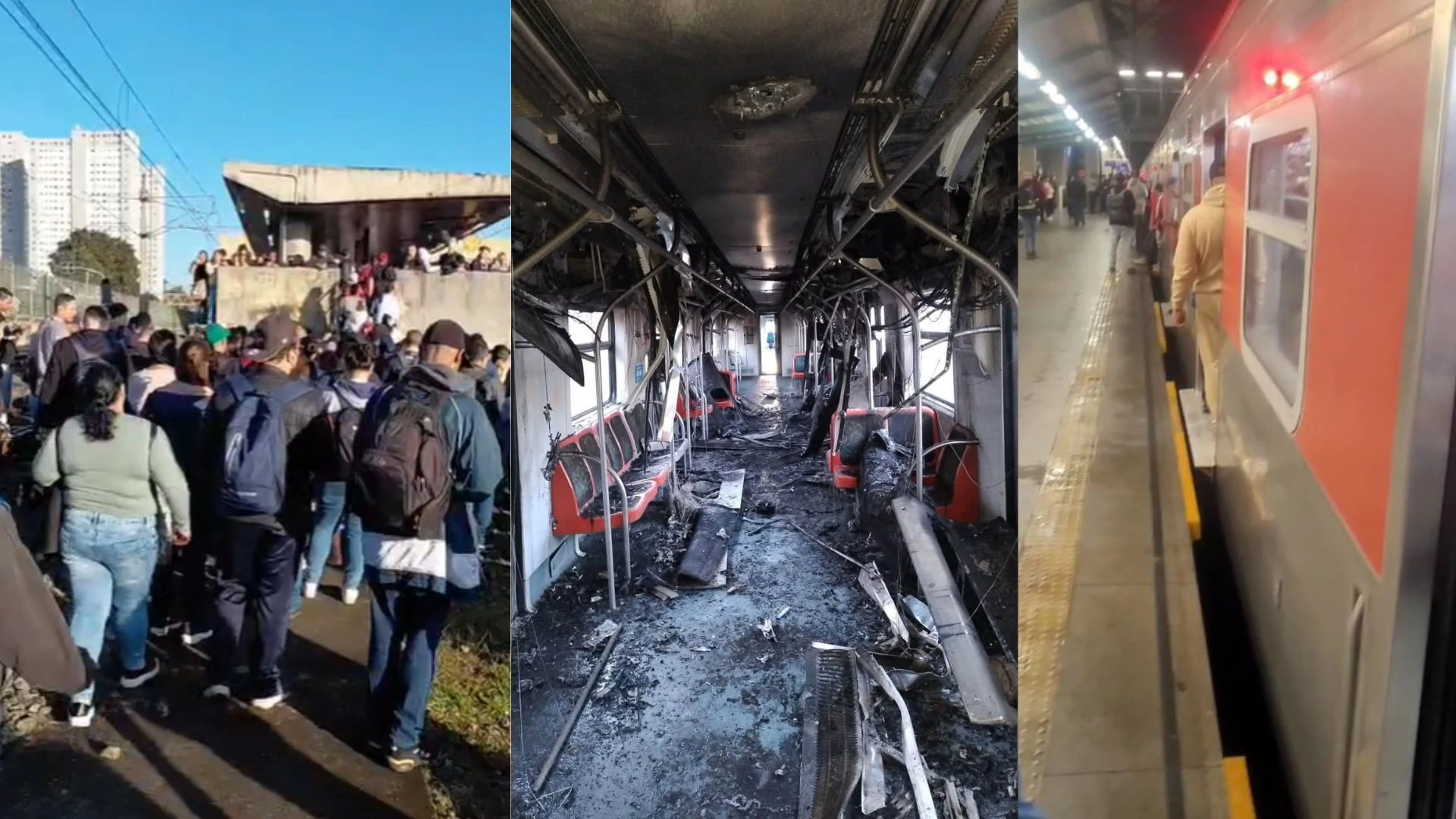 Sindicato ameaça greve da CPTM após falhas e incêndio em trem em SP