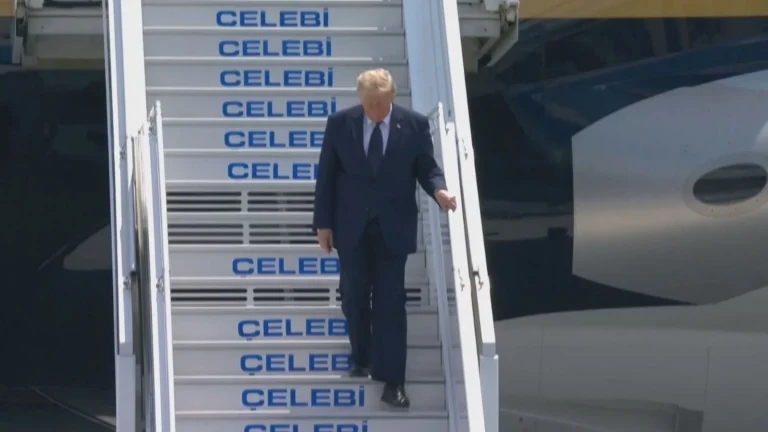 Trump chega à Turquia para Cúpula da Otan que começa nesta terça-feira (7)