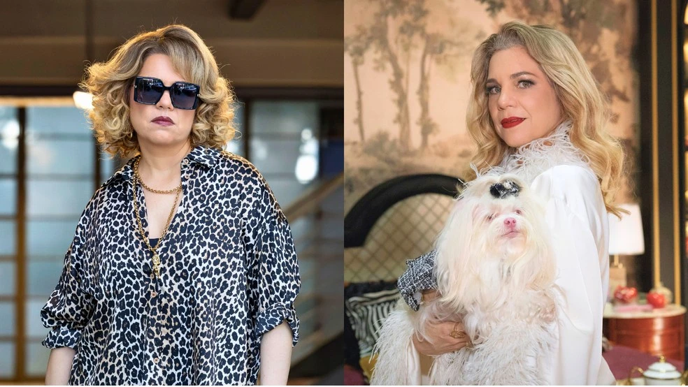 Pilar reaparece rica em Quem Ama Cuida após passagem de tempo; veja antes e depois