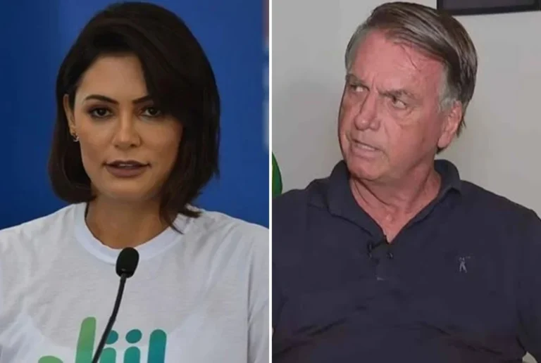 Discussão entre Michelle e Bolsonaro vaza e envolve seguranças