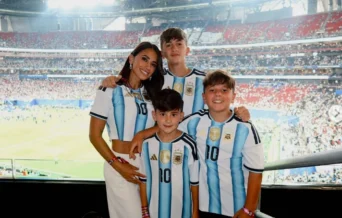 Esposa de Messi celebra avanço da Argentina para final da Copa do Mundo