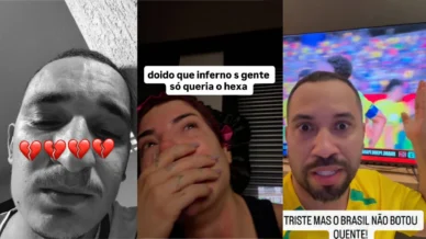 Famosos comentam derrota do Brasil na Copa do Mundo: 