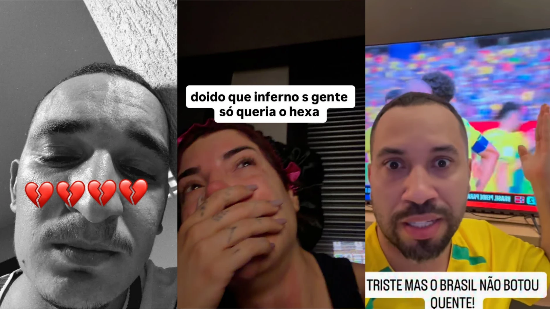 Famosos comentam derrota do Brasil na Copa do Mundo: 
