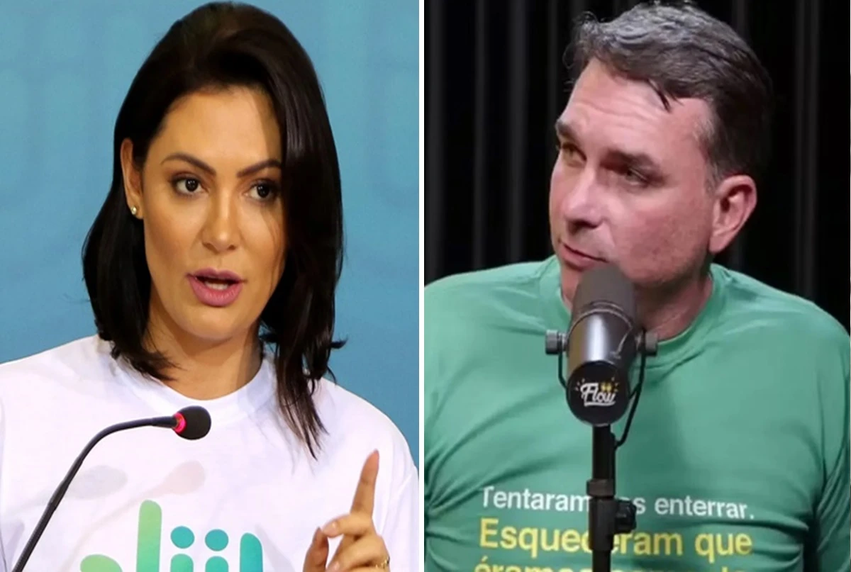 Flávio abre o jogo e revela o que faria com Michelle se ela não fosse casada