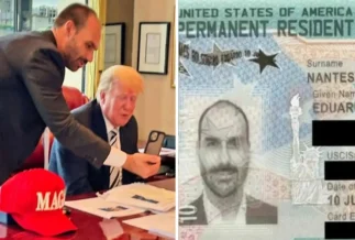 Eduardo Bolsonaro recebe green card concedido pelo governo Trump