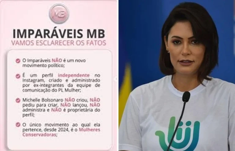 Após repercussão, “Imparáveis” esclarece relação com Michelle Bolsonaro