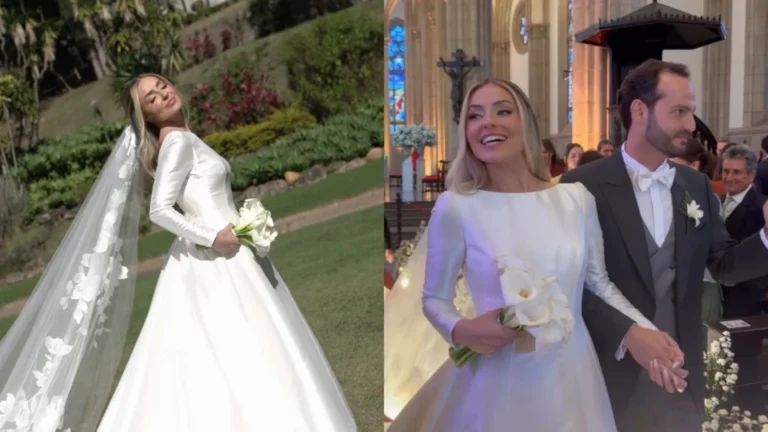 Vencedora do BBB 19, Paula Sperling se casa em cerimônia luxuosa