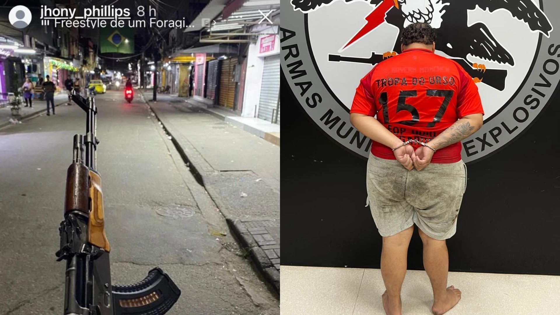 Braço direito de líderes do Comando Vermelho é preso no Rio de Janeiro