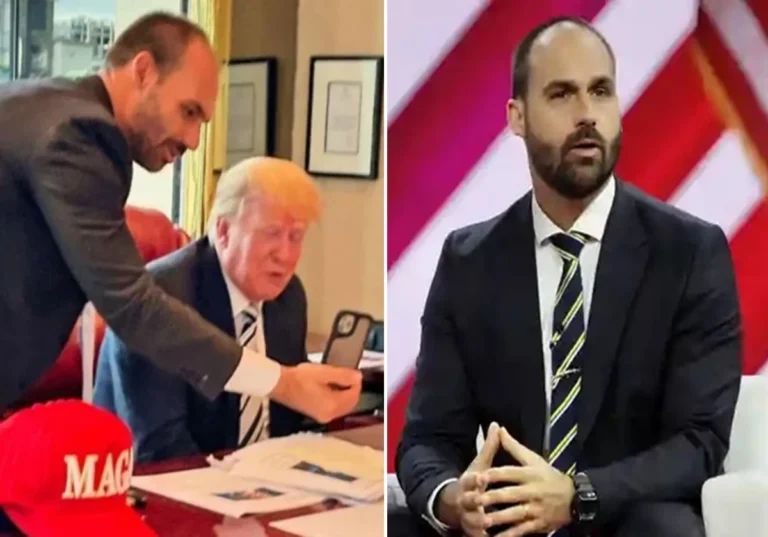 Eduardo Bolsonaro usa Trump como exemplo e prepara discurso de fraude para eventual derrota de Flávio
