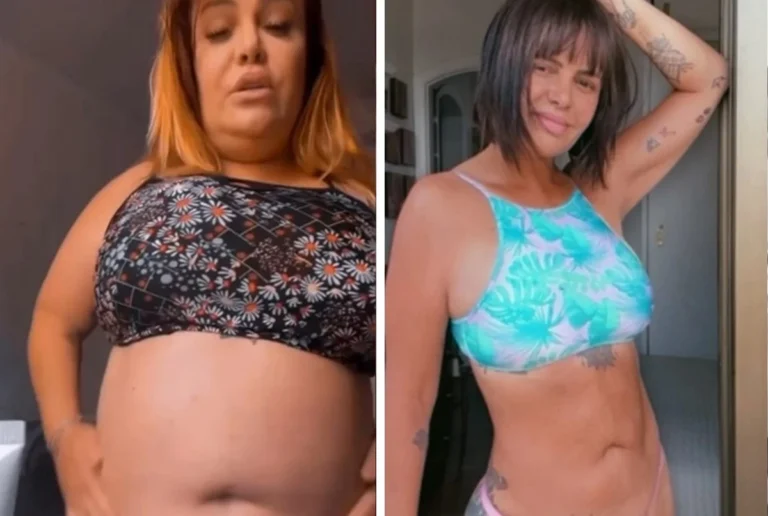 Valentina Francavilla surpreende ao exibir transformação após perder 45 kg