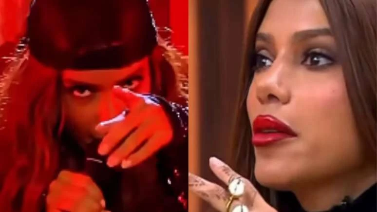 Anitta desabafa após polemizar com 'ritual' em show: 'Estava presa e não podia falar'