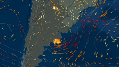 Inmet alerta para forte vendaval em São Paulo e no Rio nesta sexta-feira