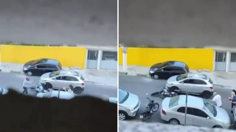 Vídeo: homem assalta casal de policiais civis e morre baleado por PM em SP